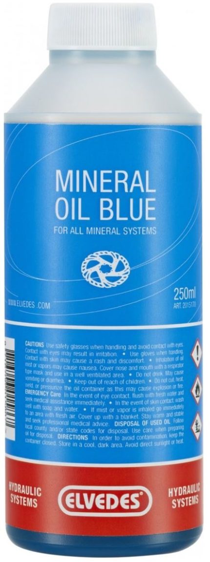 Mineraalolie Elvedes universeel - blauw (250 ml)