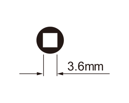 Spaaknippelsleutels IceToolz 12D5 voor 3,6mm (vierkante) nippels