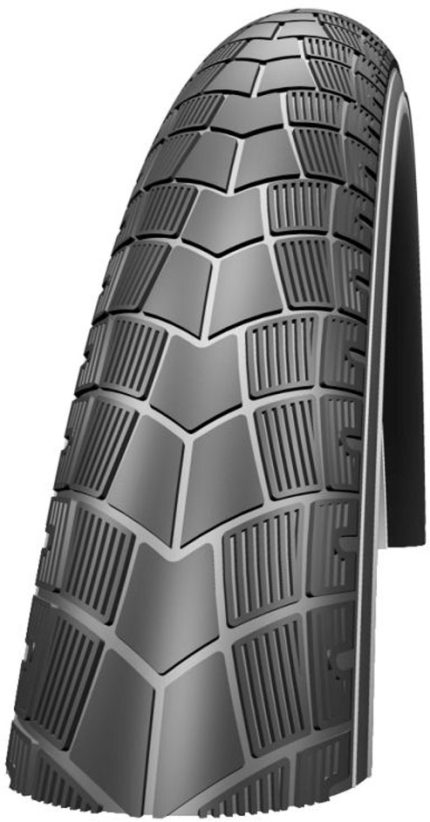 Buitenband Schwalbe Big Apple K-Guard 28 x 2.00" / 50-622 mm - zwart met reflectie