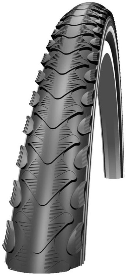 Buitenband Schwalbe Silento K-Guard 28 x 1.75" / 47-622 mm - zwart met reflectie