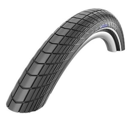 Buitenband Schwalbe Big Apple RaceGuard 24 x 2.00" / 50-507 mm - zwart met reflectie