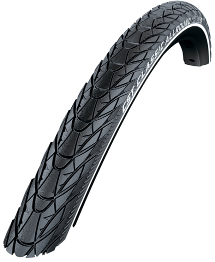 Buitenband CST Sensamo Allround 28 x 1.75" / 47-622mm - zwart met reflectie