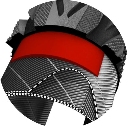 Buitenband Impac Bigpac Twinskin 28 x 2.00"/50-622mm  zwart met reflectie
