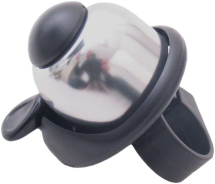 Fietsbel Edge Bella Design Mini ?36mm - zilver (op kaart)