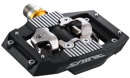 Pedaalset Shimano Saint PD-M821 SPD + platform - zwart