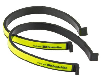 Reflecterende broekklemmen IkziLight 3M Duo Visible - set ? 2 stuks
