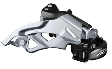 Voorderailleur 3 x 9-speed Shimano Acera T3000 top swing / dual pull 48T