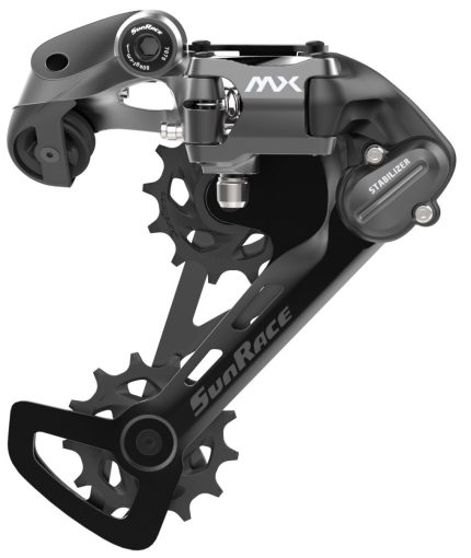 Achterderailleur 10/11/12-speed Sunrace RDMX600 met middellang kooi - directe montage