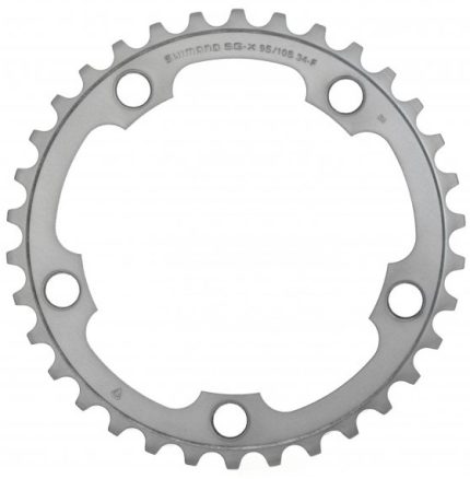 Kettingblad 34T Shimano 105 FC-5750 - zilver