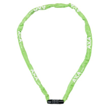 Kettingslot Axa Rigid RCC code 120/3,5 met polyester hoes - groen