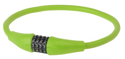 Kabelcijferslot M-Wave Silicon 900 x 12mm - groen