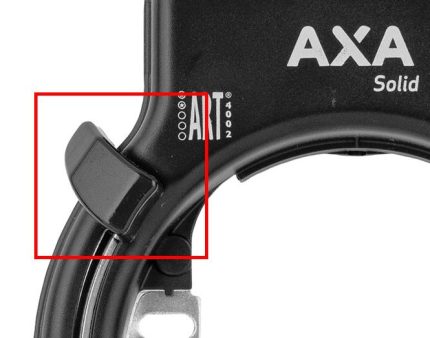 Slotknop Axa Solid - zwart