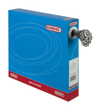 Rem binnenkabels Elvedes 2250mm RVS Slick ?1,5mm T-nippel (100 stuks)