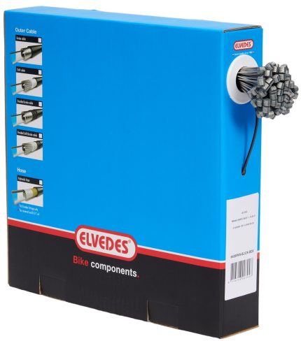 Rem binnenkabel Elvedes 2000 mm 1 x 19 draads RVS Slick ?1,5mm T-nippel ?7 x 6mm (doos ? 100 stuks)