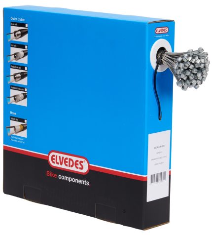 Rem binnenkabel Elvedes 2250 mm 7 x 7 draads RVS ?1,5mm met T-nippel ?7 x 6mm (doos 100 ? stuks)