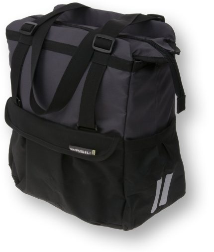 Fietstas Basil Shopper XL 32 x 16 x 37 cm - zwart