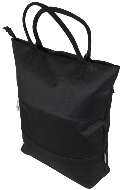 Fietstas Edge Trendy Shopper 20 liter 40 x 33 x 16 cm - zwart