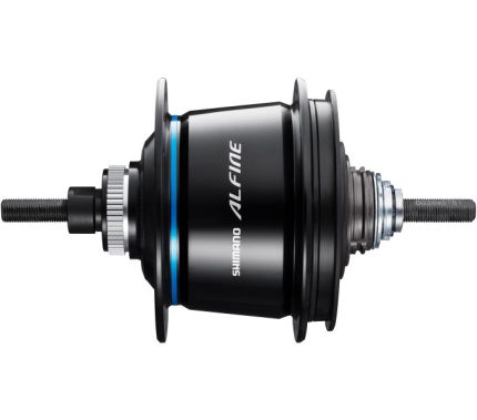 Versnellingsnaaf 8 speed Shimano Alfine Di2 SG-S7051 voor schijfrem - 36 gaats - zwart