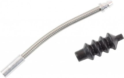 Flexibele V-brake kabelpijpje Elvedes met rubber ?5.0 mm (10 stuks)