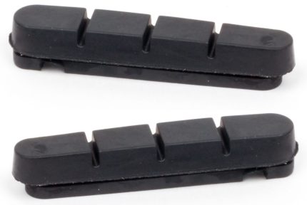 Road vervangings remschoenen Elvedes 55 mm voor Shimano cartridge V-brake (op kaart)