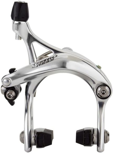 Remset achterkant caliper Tektro R539 met remblokken 47~57 mm bandbreedte - zilver