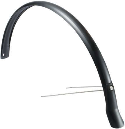 Achterspatbord Eurofender Snello 28" x 51 mm - mat zwart