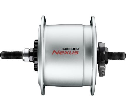 Naafdynamo Shimano Nexus DH-C6000-3R 3 Watt 36 gaats - rollerbrakes - zilver
