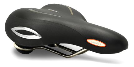 Fietszadel Selle Royal Lookin Relaxed stracciatella zwart