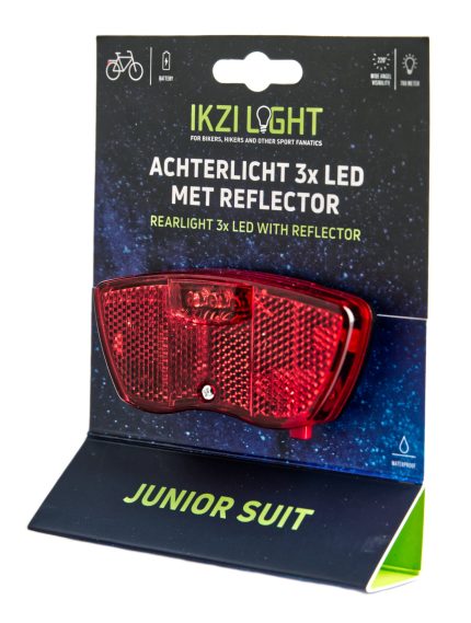 Dragerachterlicht IKZI Junior 3x LED - rood