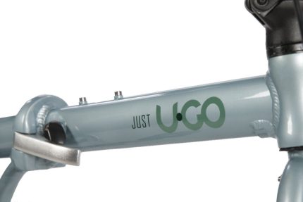 Vouwfiets 20" U-Go Just S1 Single speed - met V-brake/terugtraprem - misty grey