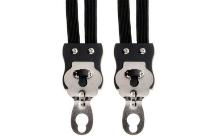 Snelbinder Trio Simson extra kort met 3 binders - zwart